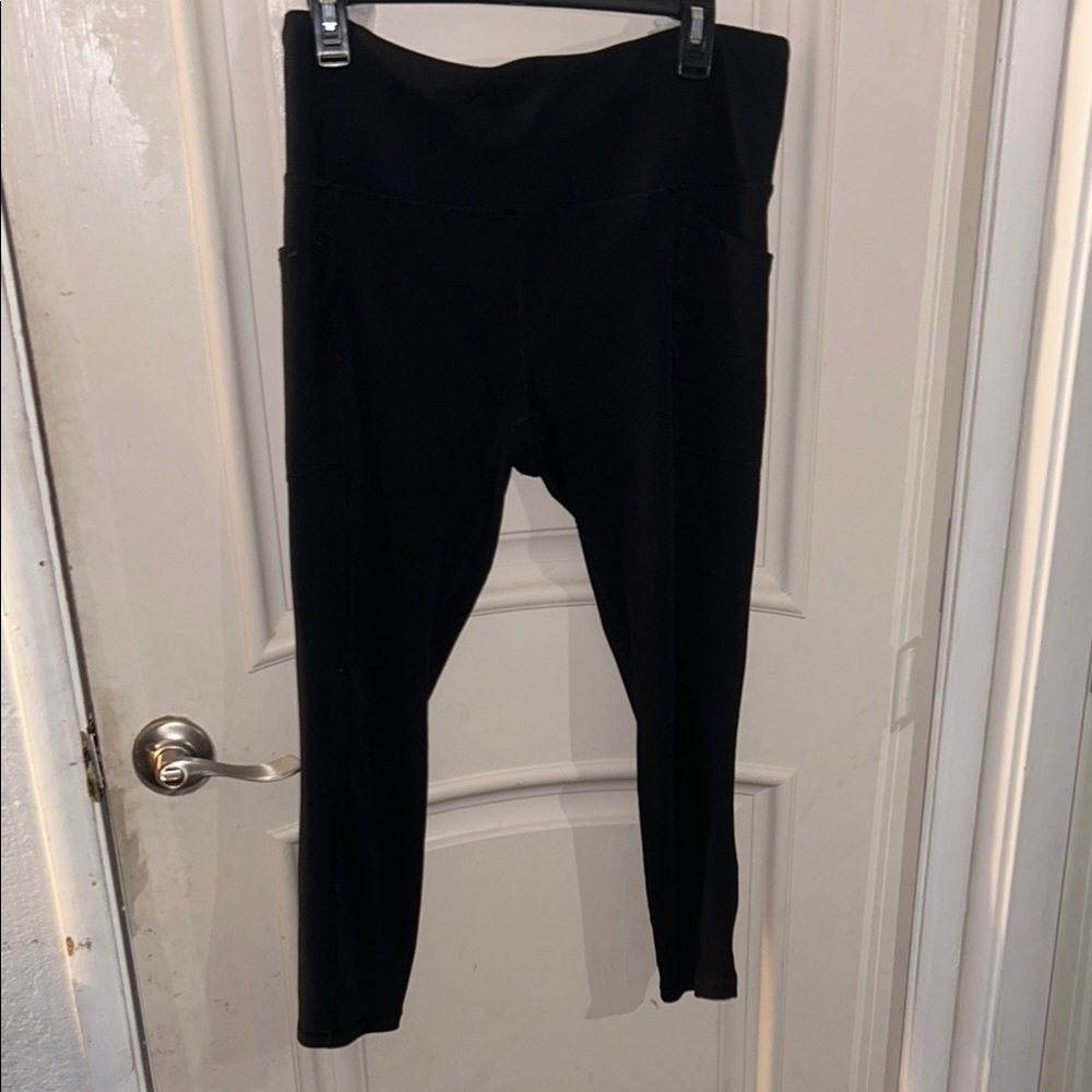 Black High-Waisted Leggings